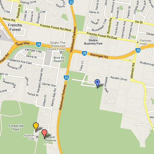Frenchs Forest_map